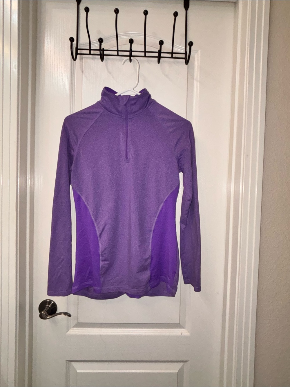 Champion Purple Athletic Pullover Top
